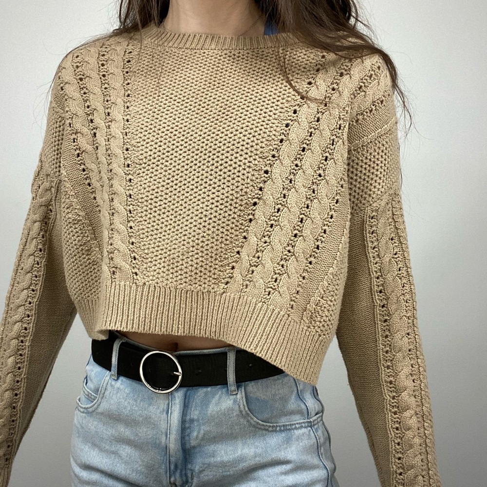 pacsun (L.A. hearts) cropped sweater
